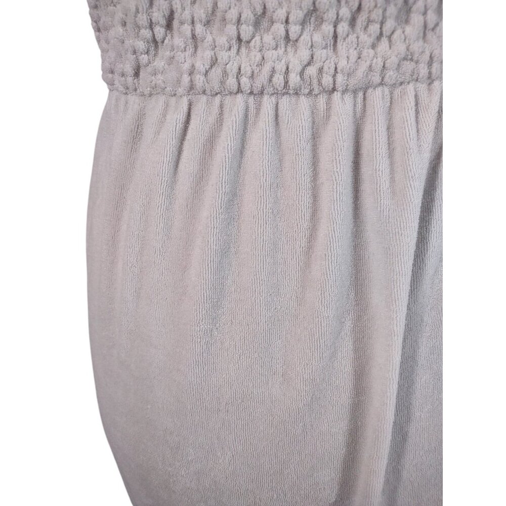 VTG Y2K Juicy Couture Baby Doll Dress Women’s White Terry Cloth Coverup Beachy - Picture 5 of 7